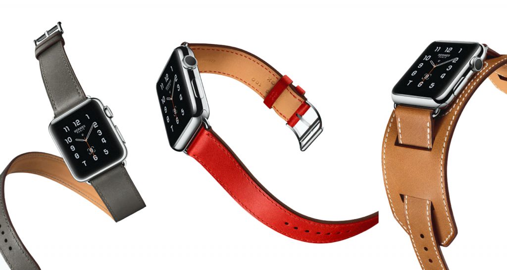 Bracelet Hermès en collaboration avec Apple Watch