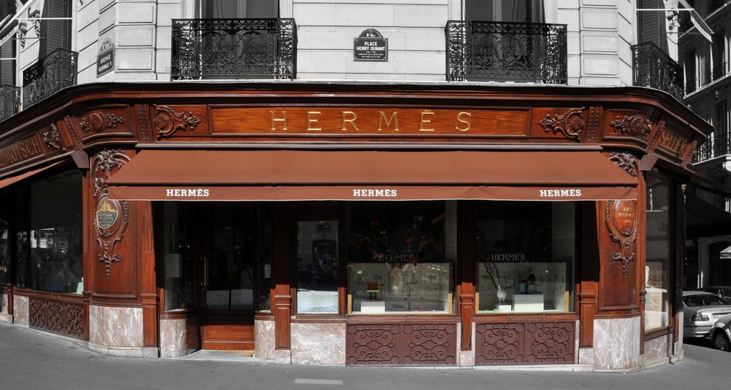 boutique Hermès, Faubourg Saint Honoré